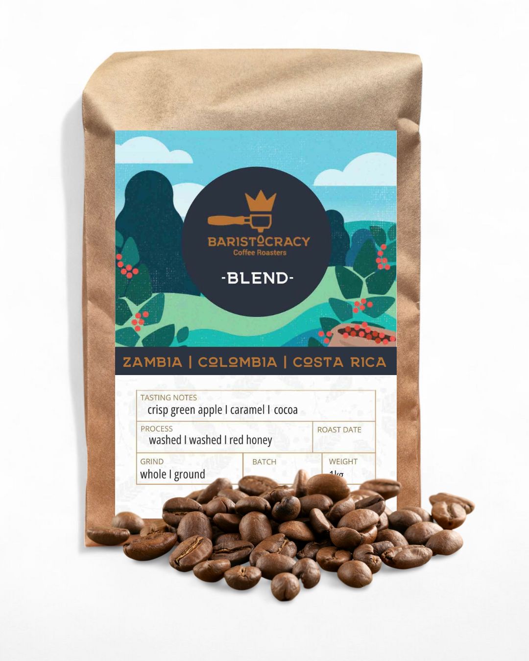 New Seasonal Blend! ZAMBIA | COLOMBIA | COSTA RICA