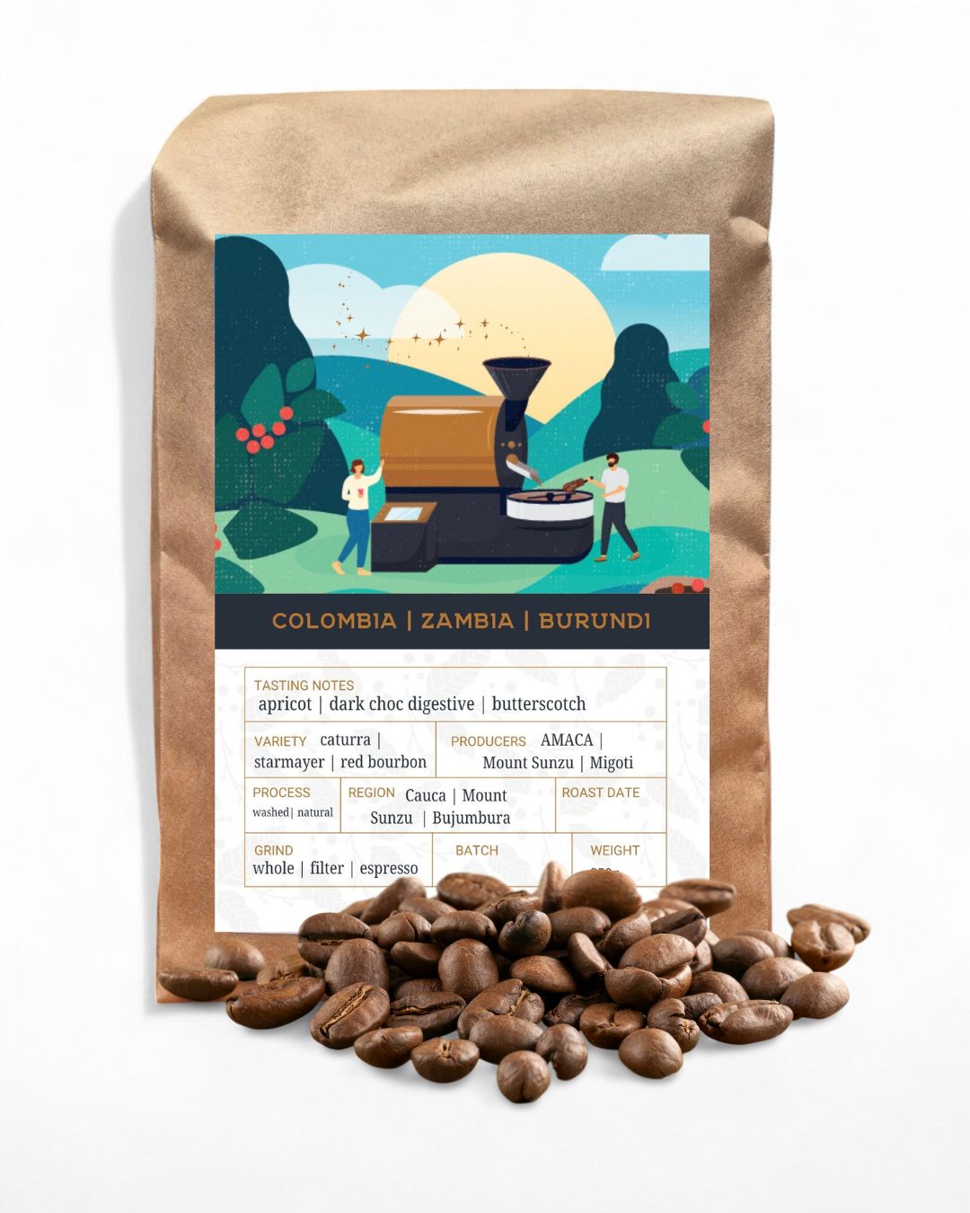 New Seasonal Blend! ZAMBIA | COLOMBIA | BURUNDI