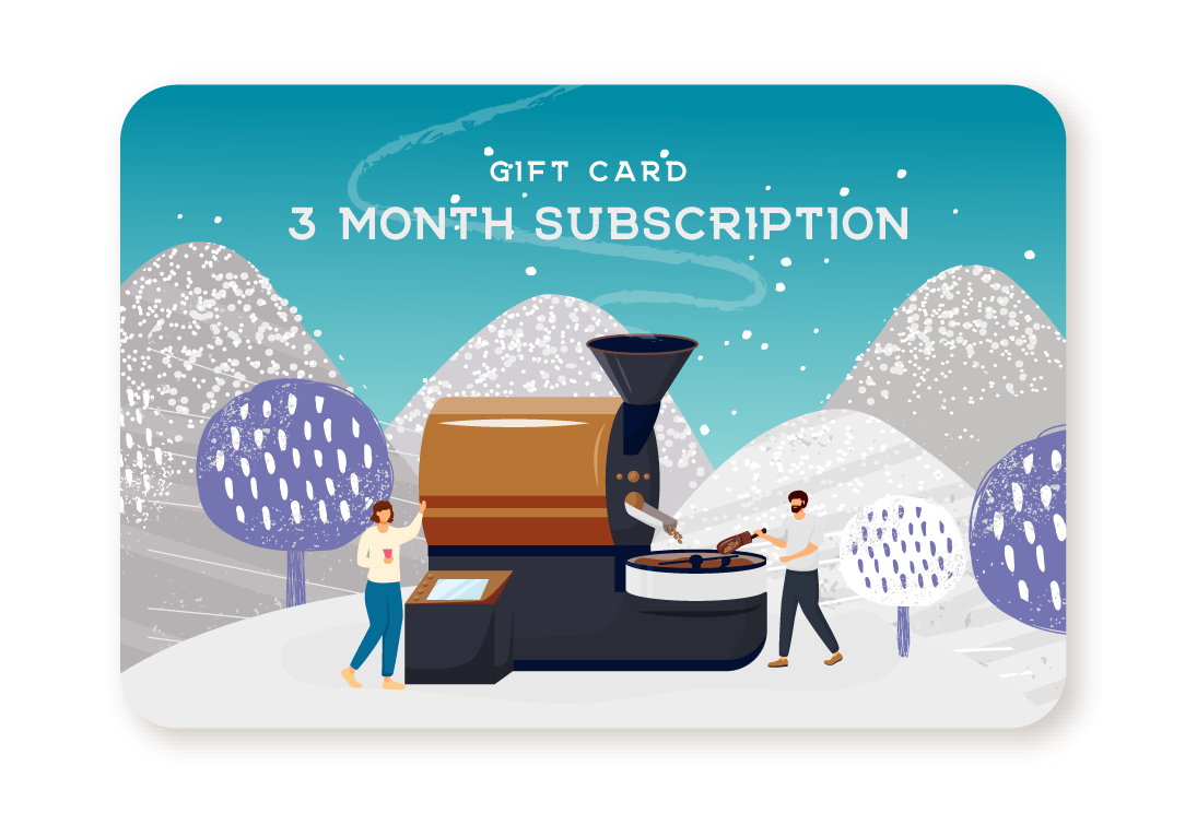 3 Month Subscription Gift Card